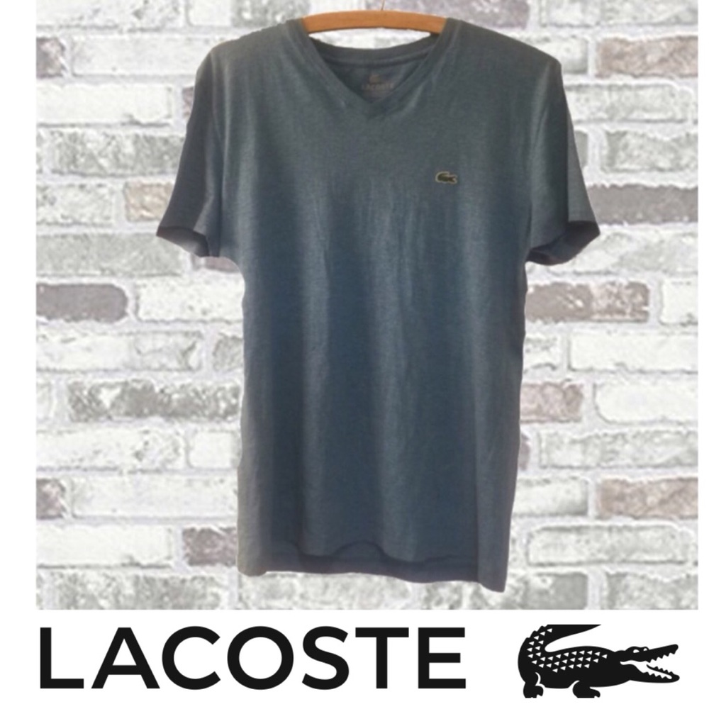 Lacoste V-NECK PIMA COTTON JERSEY T-SHIRT
